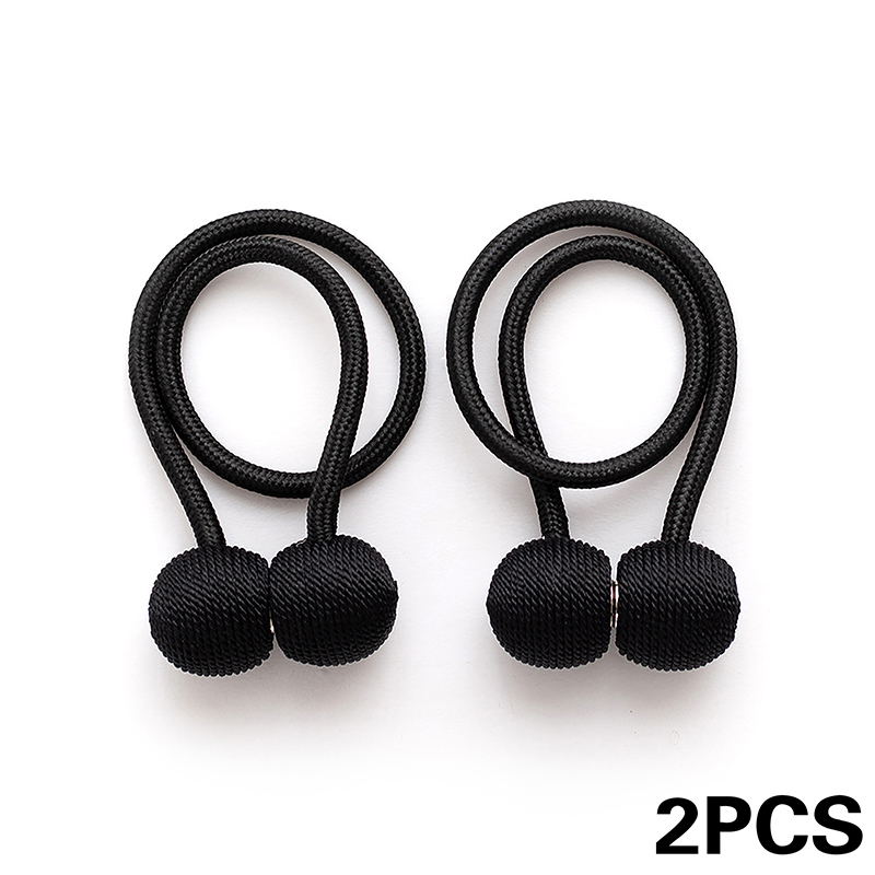 modern minimalist agnetic Curtain Tieback Clip Curtains Buckle Holder Decorative Home Curtains Accessories: Burgundy