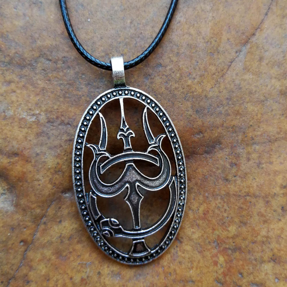 Ketting Amulet Shiny Onyx - ZAG Bijoux Sieraden Webshop