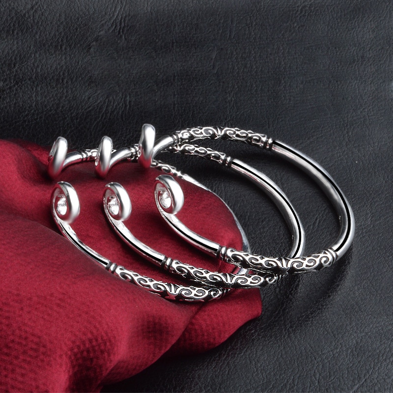 Pakkopaita rannekoru hopeoidut rannekorut ja rannekorut naisille korut pulseiras femme pulseras pulseira bileklik ranneke love