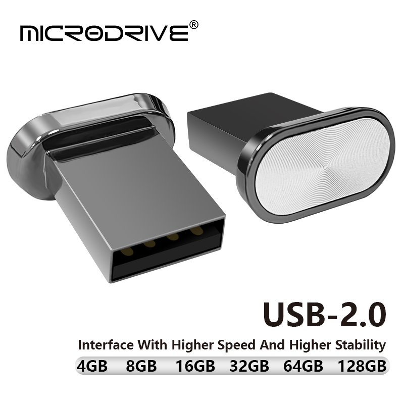 Super Mini kleine USB Flash Drive pen 4GB 8GB 32GB 64GB 128GB 256GB Zwart Micro Pen Drive USB Stick Auto pen drive