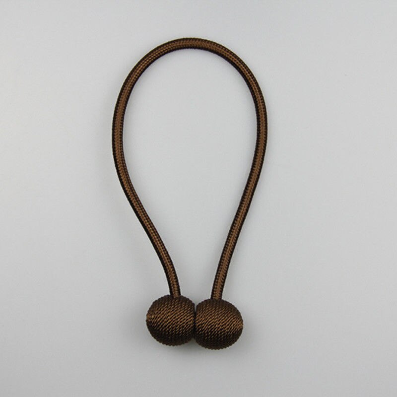 1Pc Pearl Magnetic Ball Curtain Tie Rope Backs Holdbacks Buckle Clips Accessory Rods Accessoires Hook Holder Home Decorations: 3
