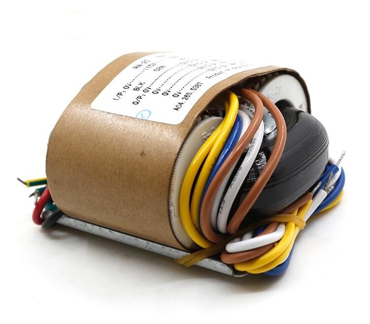 220 v/115 v 30 w R-Kern Transformator Voor Versterker Voorversterker 9 v * 2 15 v * 2