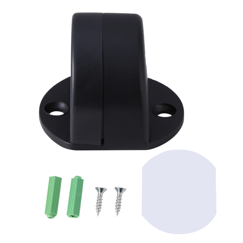 Rvs Deurstopper Non-Punch Sticker Waterdichte Deur Holder Verborgen Rubber Deurstopper Meubels Deur Hardware