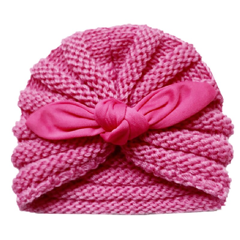 Gorro turbante con Orejas de conejo para niña bebé, turbante, gorro tejido de lana lisa, diadema, sombrero para niño, diadema, gorro para niño, gorro, gorro para chico, niños