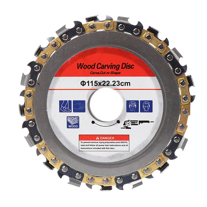 115 Mm 22 Mm Diameter 9 Tand Kettingzaag Disc Voor Haakse Slijpmachines Cirkelzaagblad Houtbewerking Snijden Hout Ingelaste Snijden stuk