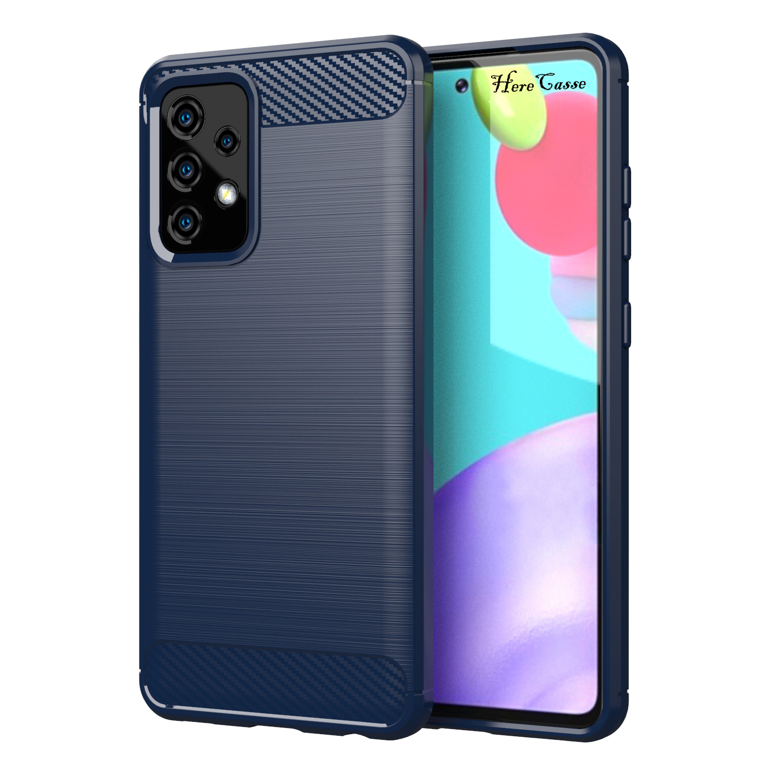 Case For Xiaomi Mi A2 Case Xiaomi Mi A3 A3 Lite MI A2 lite Cases Silicone TPU Bumper Shockproof Carbon Cover for xiaomi Mi A1: CANVAS / Blue