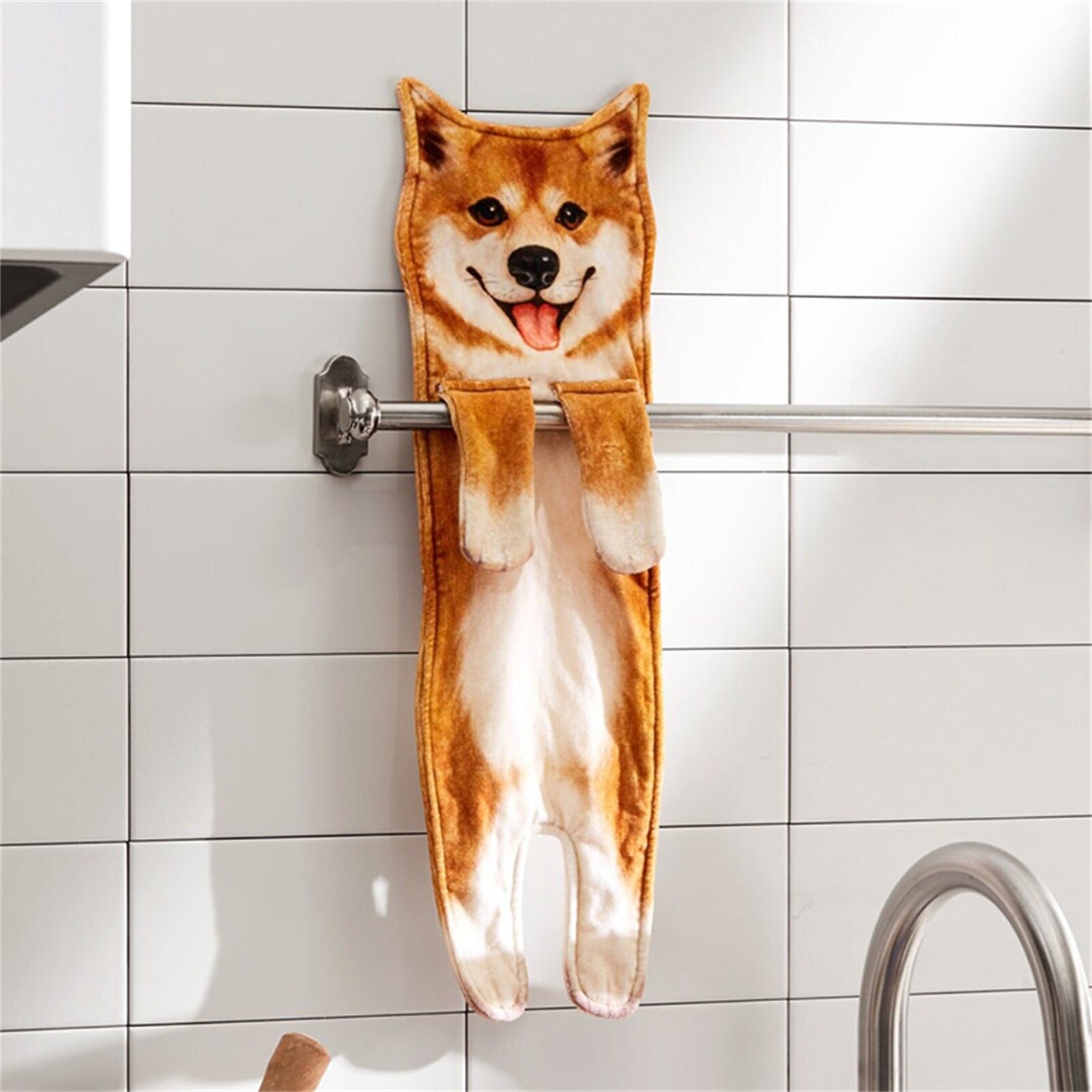 Collectie Cartoon Handdoek Schattige Hond Zachte Super Absorberende Handdoek Voor Badkamer Hotel Gym Spa