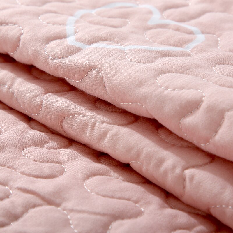 Sommer lyserød bomuld / polyester dyner 1 stk. dobbelt størrelse studenter dyner sofa tæppe sengetæppe sengetæksark sengetøj sengetæpper #sw