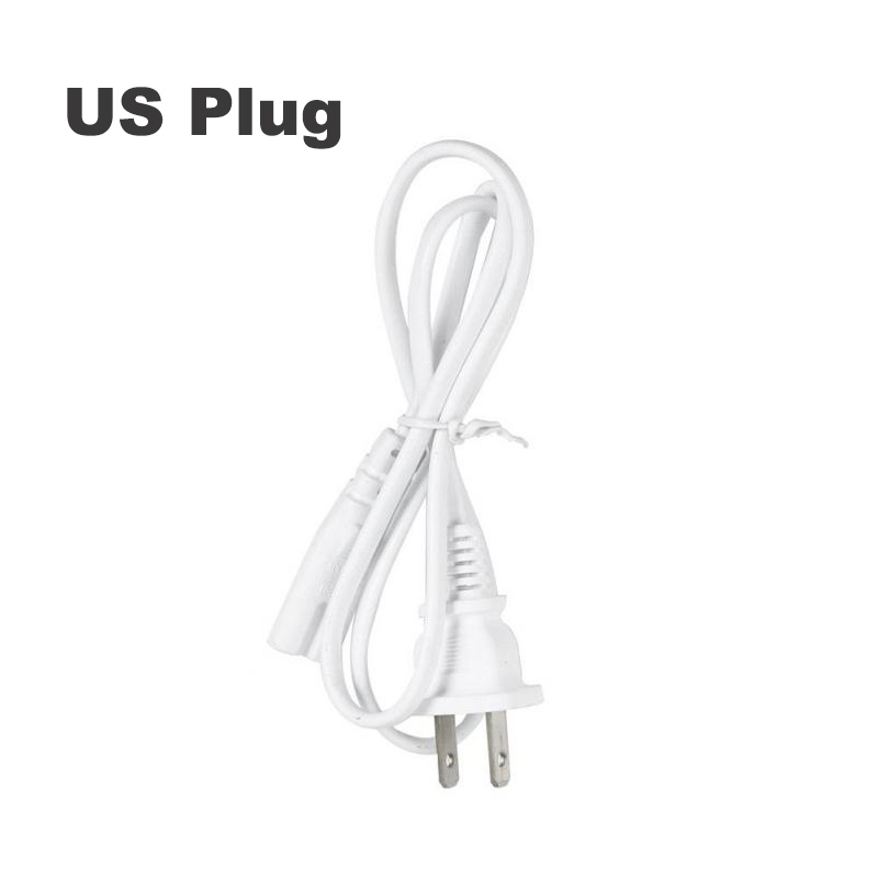 Cable de enchufe para coche UE EE. UU., 110V, 220V, 12V, 24V, Cable eléctrico para fiambrera, calentador de alimentos de 80cm, accesorios adaptadores de Cable de alimentación de CA para camión