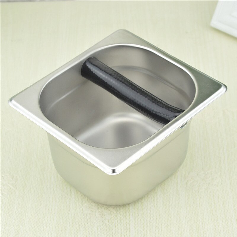 Coffee Knock Container Box Espresso Knock Box Coffee Machine Waste Slag Bucket Handle Coffee Residue Bucket Grind Waste Bin