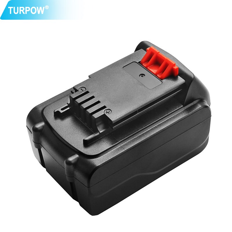 Turpow 20V 6000mAh Power Tool Battery - Replacement for Black & Decker LBXR20 LB20: 4000mAh