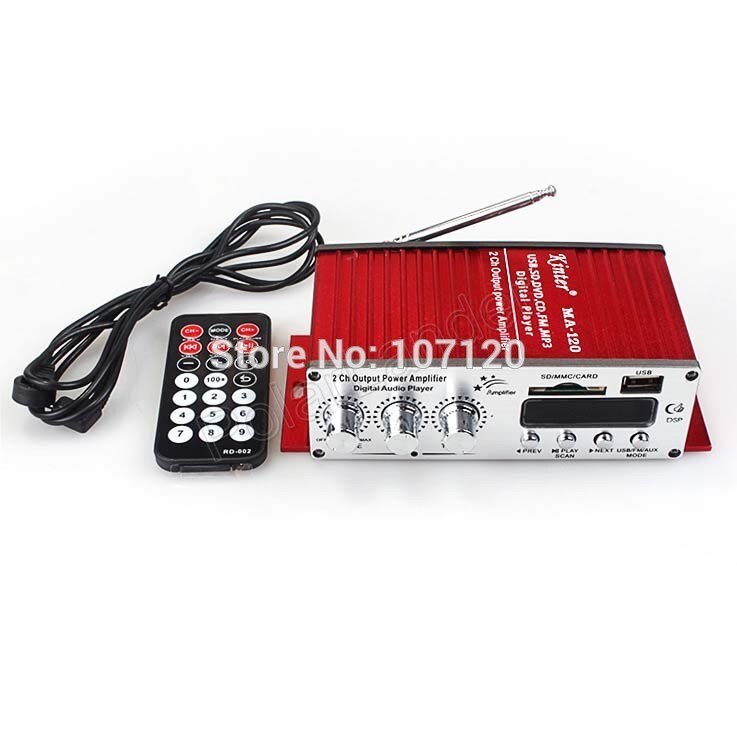 MINI amplificador de coche Hi-Fi amplificador Digital de coche adaptador de potencia clase HiFi POTENCIA ESTÉREO amplificador útil para usted