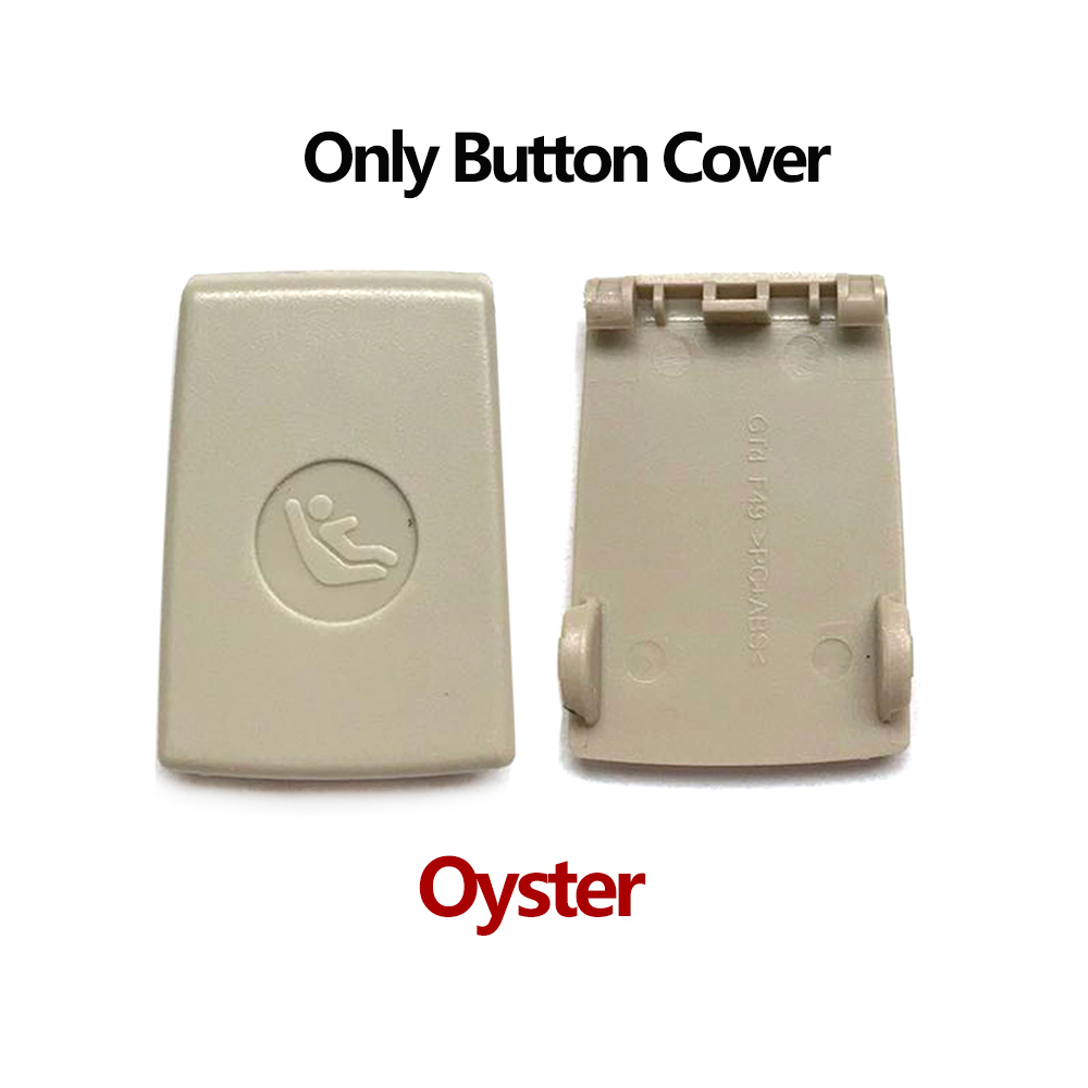 Anclaje Interior de asiento de seguridad para niños, cubierta de conector de botón ISOFIX para BMW 2S F45 F46 X1 F48 F49 X2 F39: Oyster Cover