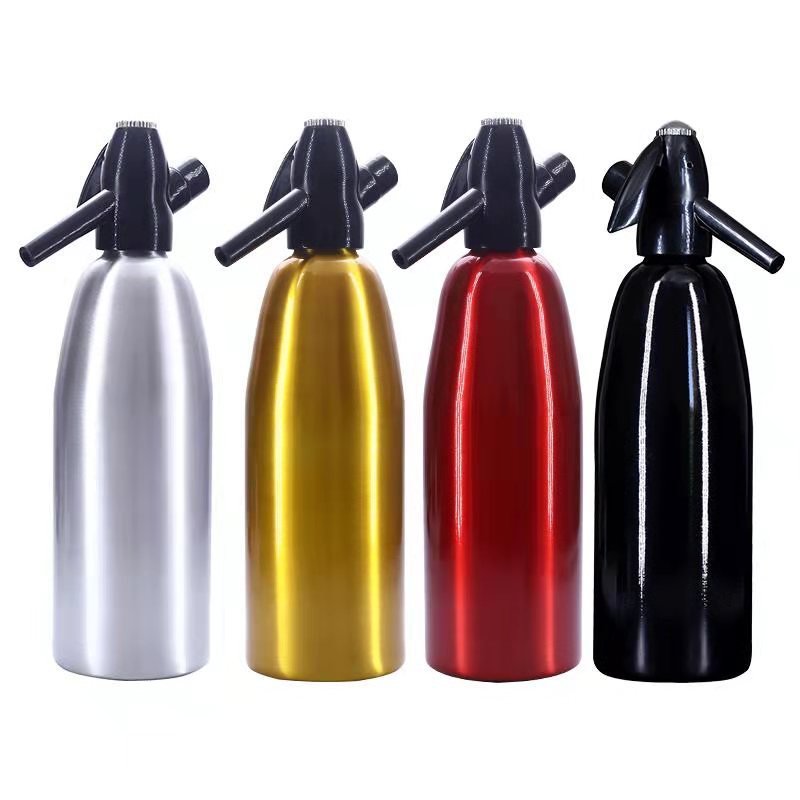 1L Soda Siphon CO2 Dispenser WATER Bubble Generator Cool Drink Cocktail Soda Machine DIY Soda Maker Making Sparking Water