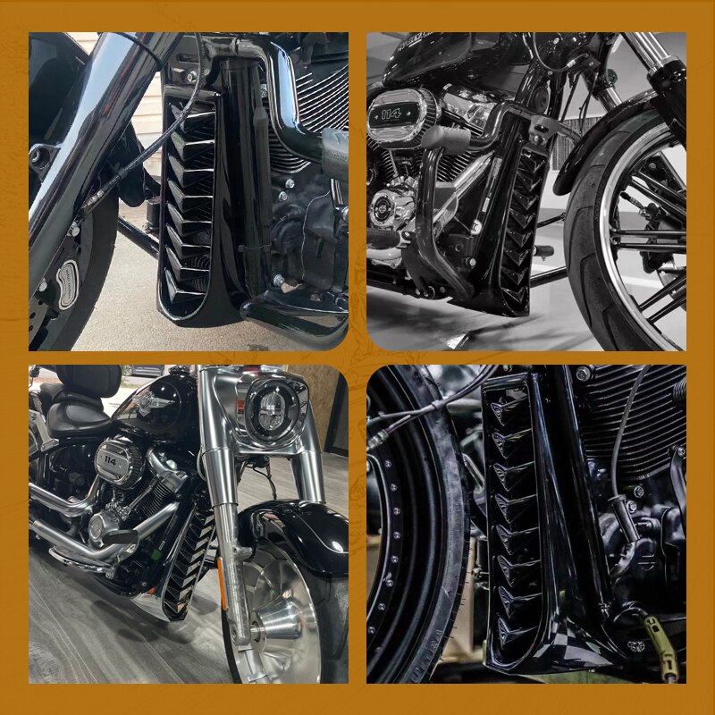 RADIATOR COVER, CHIN Spoiler For M8 Harley Davidson Softail (Breakout - View #5