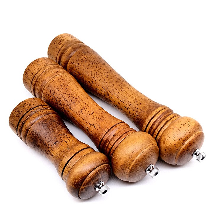Oak pepper grinder, manual pepper grinder, kitchen tool multi-purpose cruet,