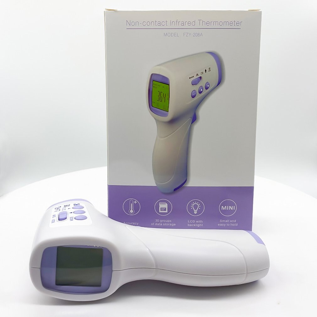Handheld Portable Non-Contact Infrared Thermometer High Precision Thermometer Industrial Temperature Meter