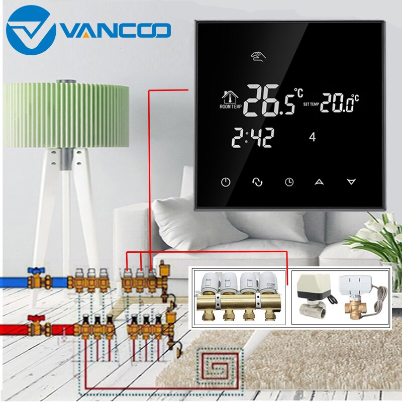 Beok Wifi Tuya Smart Leven Thermostaat Werk Met Al... - Vicedeal