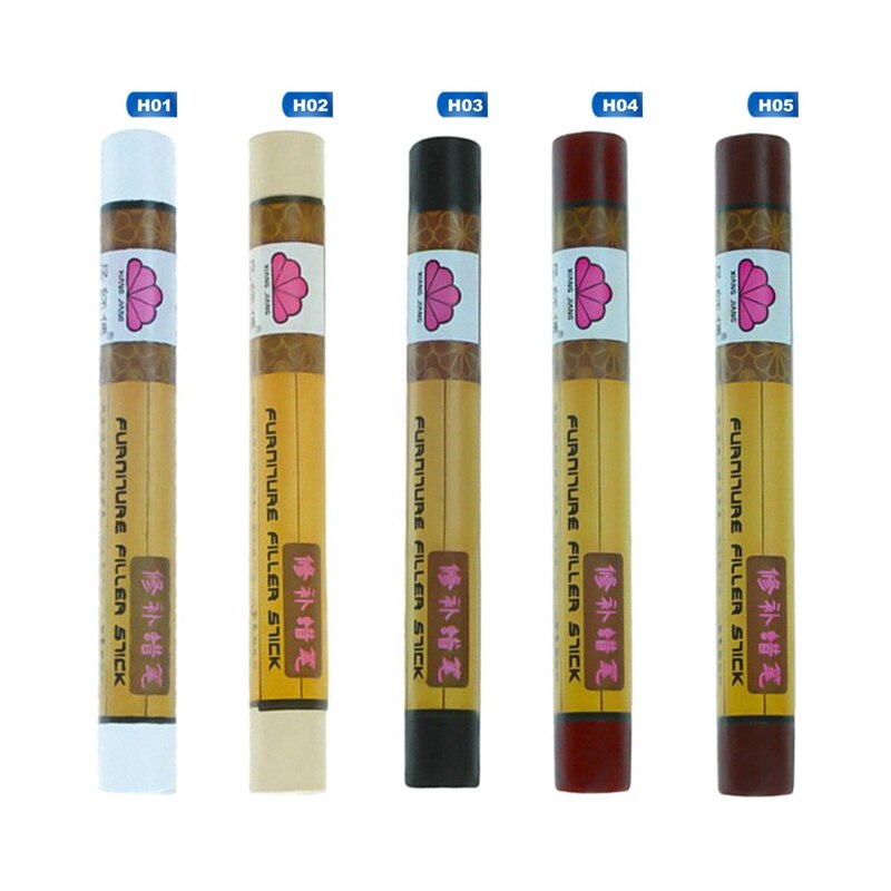 1 Pcs Wooden Floor Furniture Repari Pen Markers & Filler Sticks Wood Scratches Restore Kit Scratch Patch Paint Pen Wood Repair