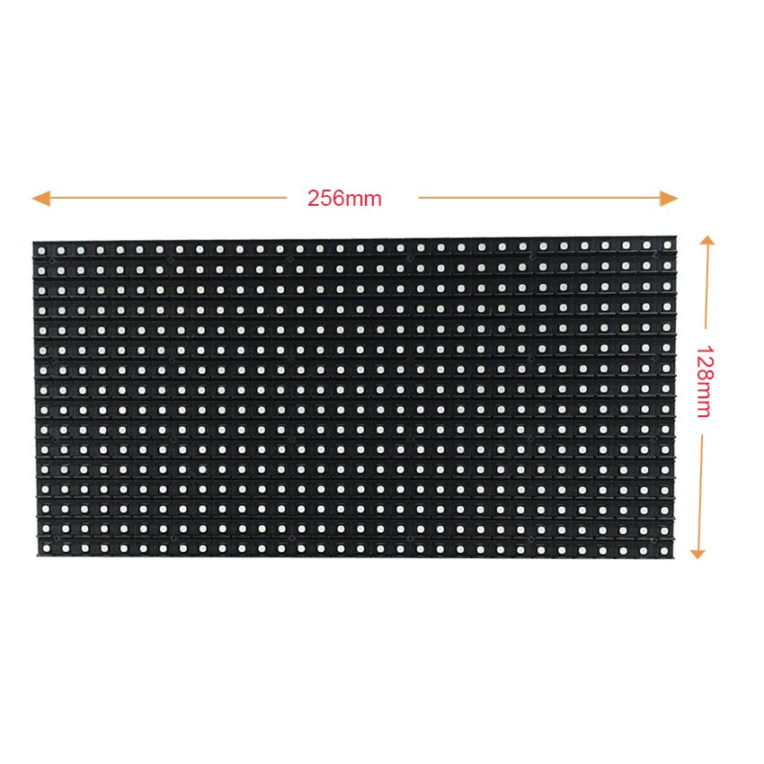32*16 pixels smd  p8 udendørs led modul led display 256*128mm p3 p4 p5 p6 p10 512*512mm matrix leje led panel taxa top skærm