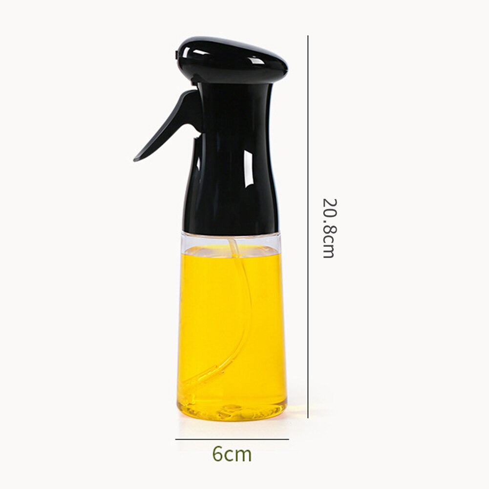 Oil Bottle Kitchen Oil Spray Bottle Cooking Baking Vinegar Mist Sprayer Barbecue Spray Bottle for Cooking BBQ Picnic Tools 210ml: 210ml Oil Bottle A