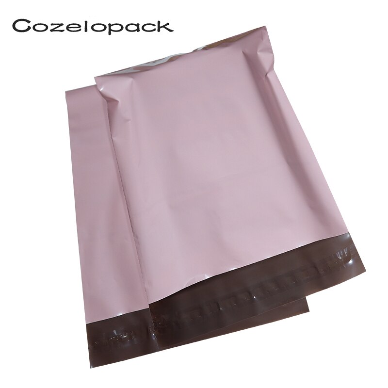 50pcs Light Pink Poly Mailer with Self Adhesive Mailing Packaging Mailer Postal Bag Bags Courier Storage Envelopes