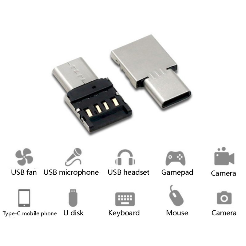OTG Funktion Typ-C USB Konverter Aluminium Körper USB Typ C zu USB 3.0 Adapter