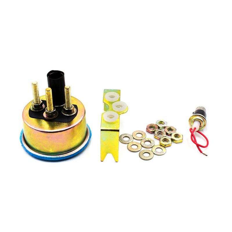 1 pieza 2 "52mm cc 12V indicador de nivel de combustible mecánico para coche vehículo medidor E-1/2-F indicador de nivel de combustible Accesorios