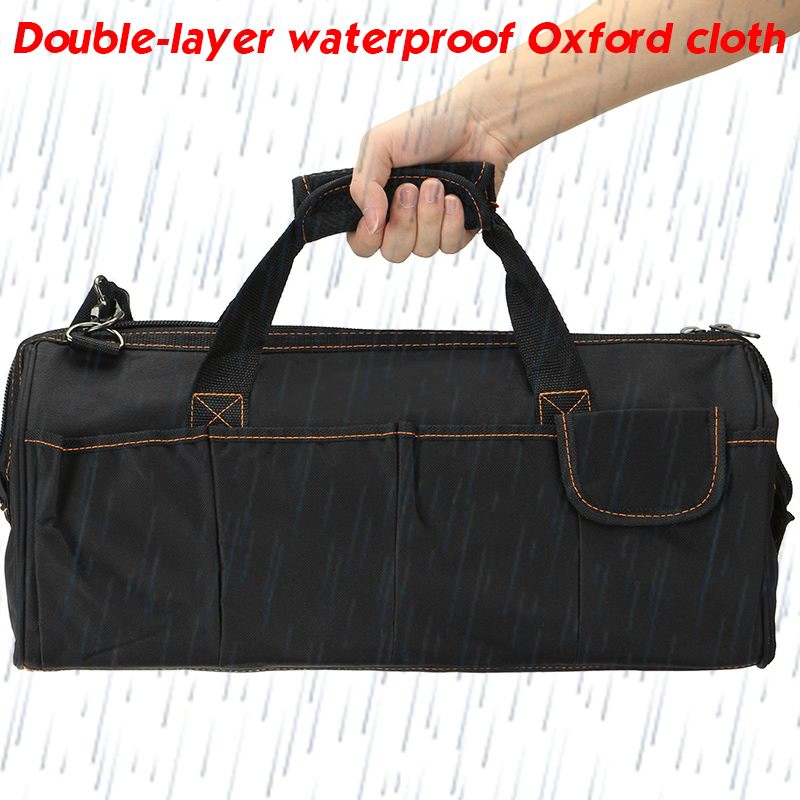 12/14/16/18 In Gereedschapstas Draagbare Elektricien Tas Multifunctionele Reparatie Installatie Canvas Grote Dikker Tool Tas Werk pocket