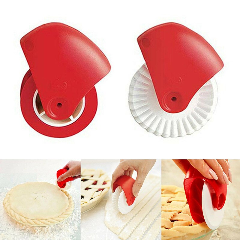 Cortador de rueda de repostería , para pastel, corteza, Pasta, hojaldre, Fondant fq-ing