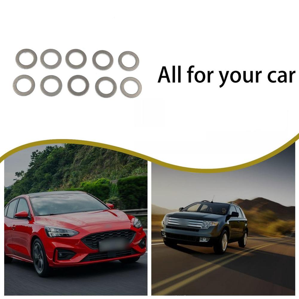 10 stuks/zak voor qy -202906 oliepanschroef pakking aftapplug pakking ring hoogwaardige auto-accessoires directe vervanging