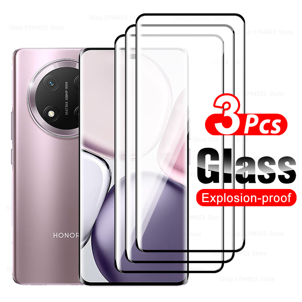 1-4Pcs For Honor X9c X9b X9a 5G Tempered Glass Protector For Honor X9 a b c HonorX9c x 9 c Curved Front Screen Protective Glass: Frosted / Bundle 20