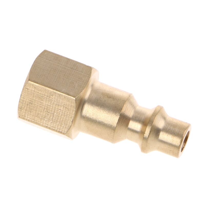 Massief Messing 1/4 "Npt Snelkoppeling Luchtslang Fittings Air Compressor Koppeling Plug