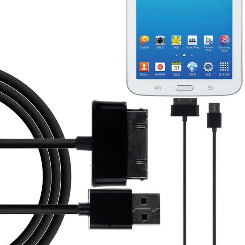 20pcs 1M 2M 3M USB Data Charger Cable Lead for Samsung Galaxy Tab 2 Tablet 7" 8.9"10.1 P5110 Tab P1000