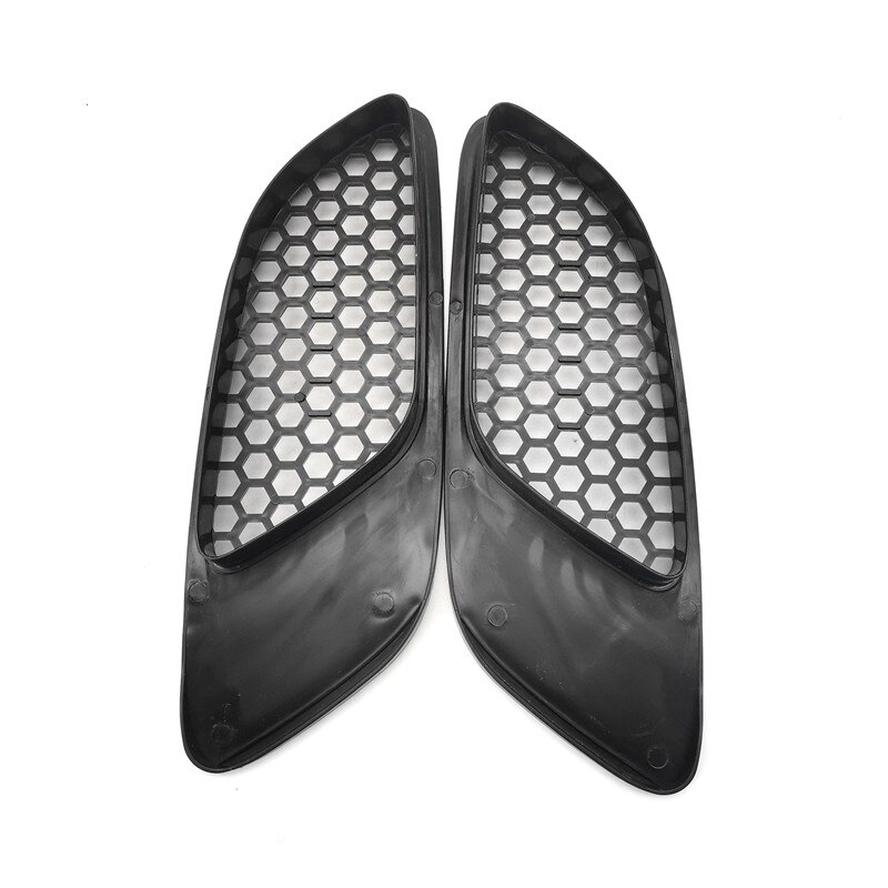 Glänzend Schwarz Motorhaube entlüften Haube Luft Lüftungsschlitze Scoop Kanal M3 Typ Universal- für BMW E90 E91 E92 E93
