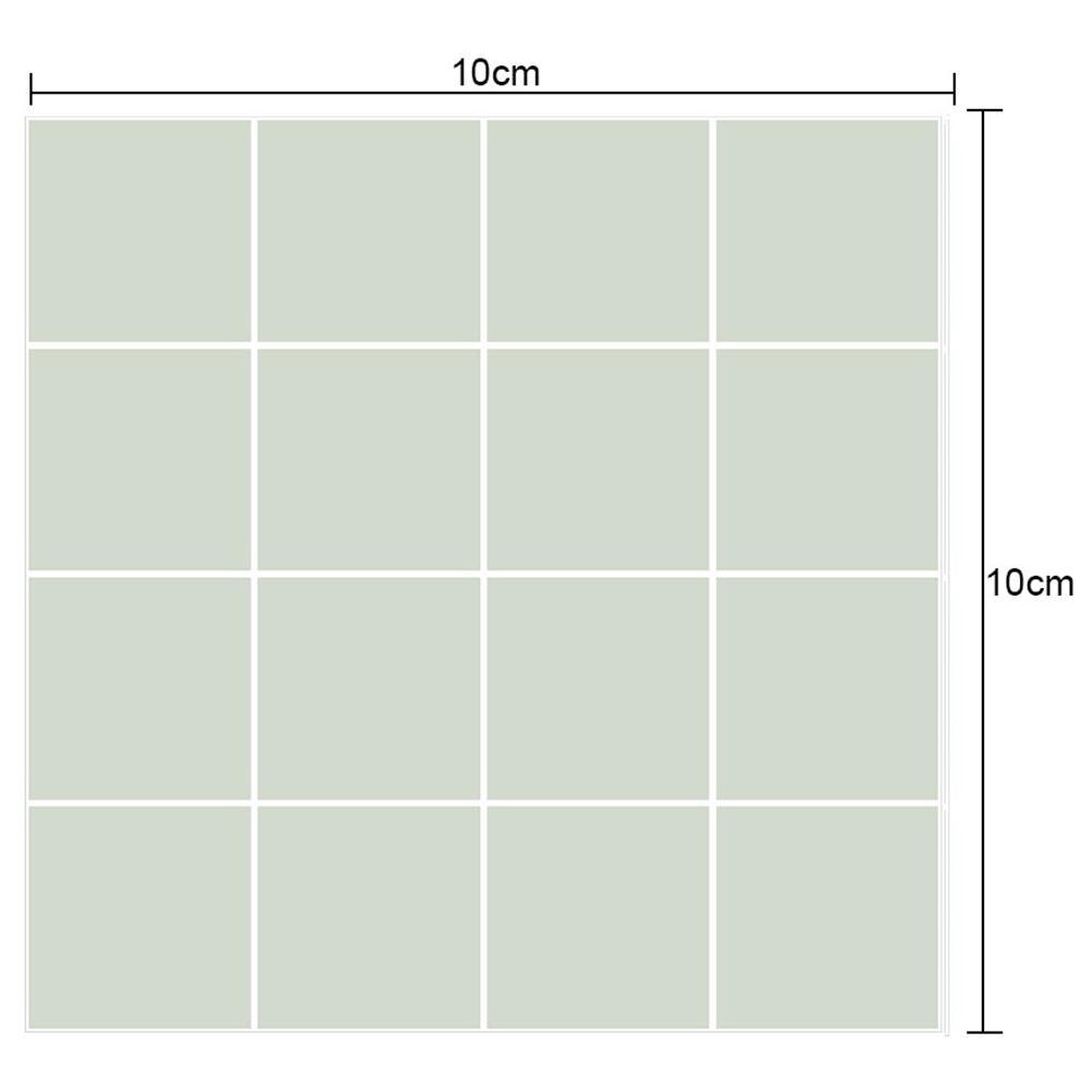 10 pièces carreaux imperméables mosaïque mur carrelage peler et coller auto-adhésif dosseret bricolage cuisine salle de bain maison autocollant mural: 06