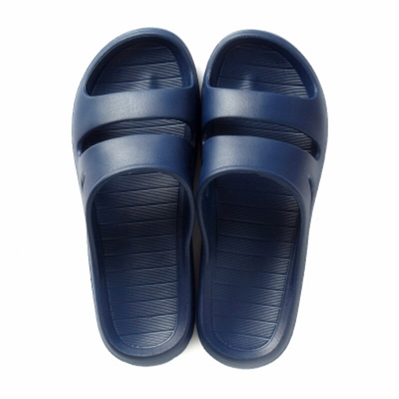 EPHER, sandalias deslizantes ligeras para hombre, sandalias antideslizantes de verano para playa, calzado antideslizante para baño y ducha: NAVY43-44
