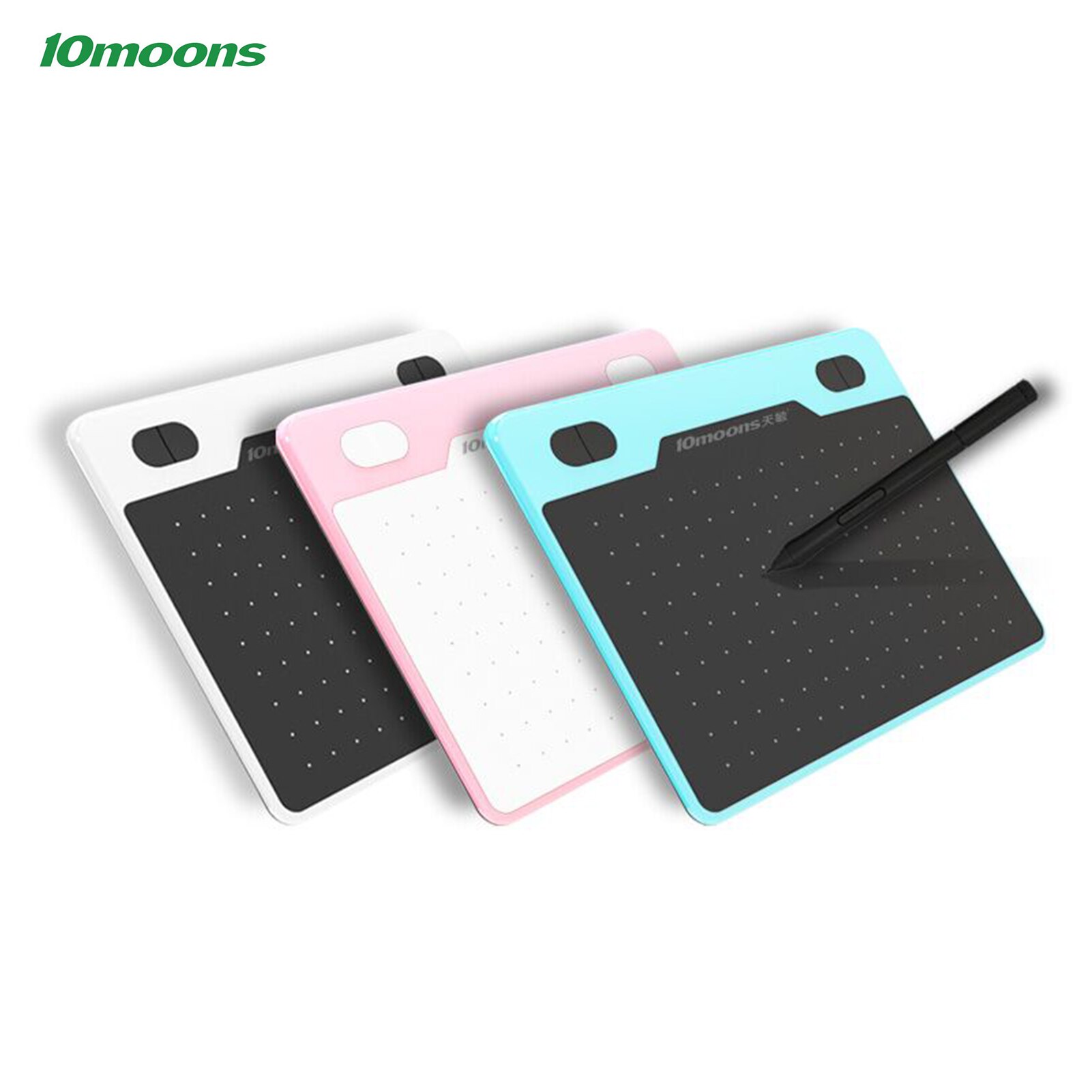 10 księżyców T503 cyfrowy tablet graficzny robić rysowania Ultralight bezbateryjny rysik 8192 poziomy ciśnienie 4 Kys android OTG