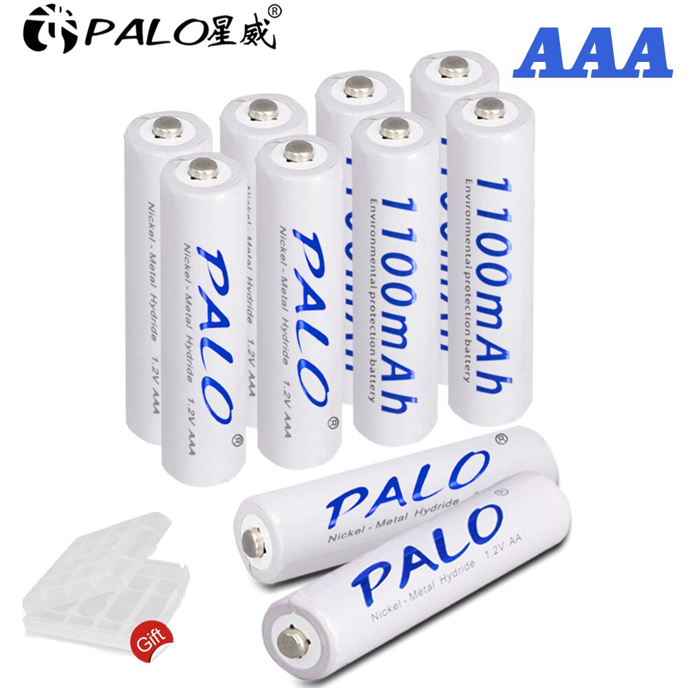 Palo aaa 1.2v 3a 1100 mah ni-mh-akku aaa-batterien für kamera, taschenlampe, spielzeug, aaa-ni-mh-akku