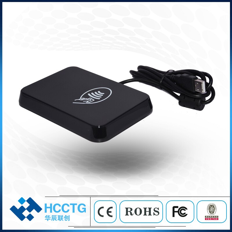13.56Mhz Contactless USB RS232 Interface External NFC Reader Android HD8N