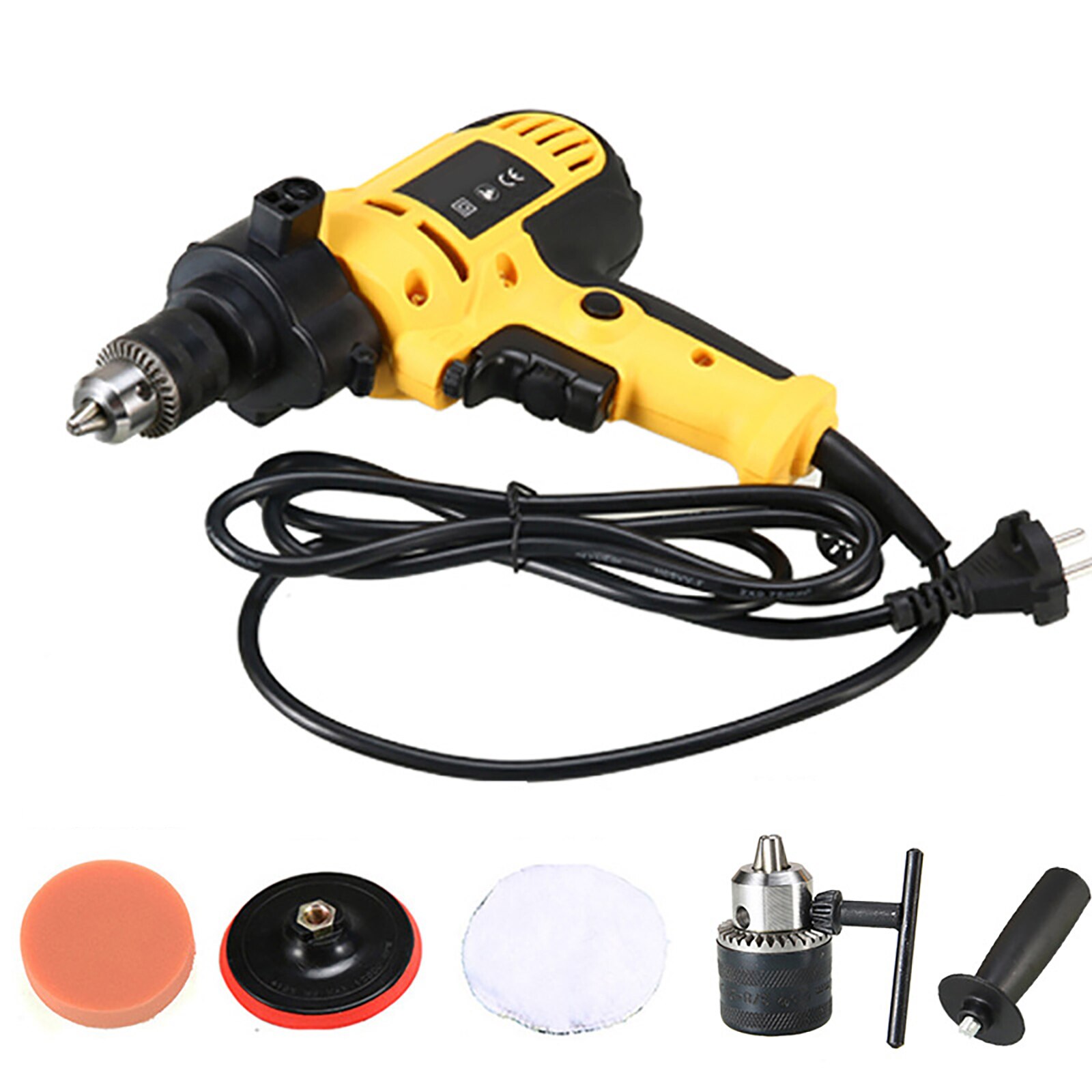 Dual Action Car Polisher DA Car Polishing Machine Car Air Orbital Sander Drill Head Car Supply Car Accessory