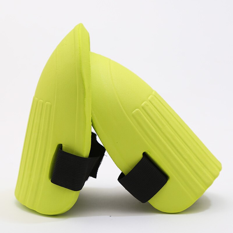 19*15*1.3cm 2 st mjuka knäskydd av skum knäskydd för utomhussport trädgårdsskydd kudde trädgårdsarbete: Ljusgrön