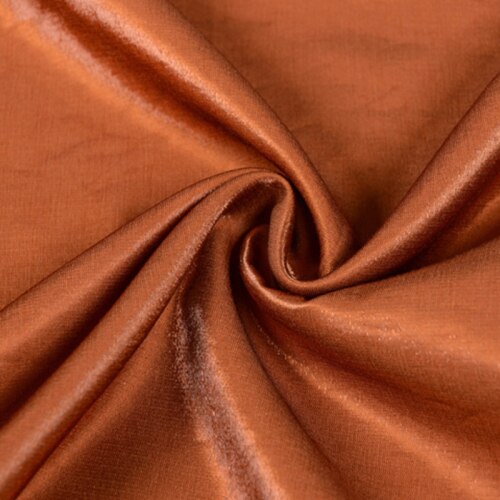 Breedte 59 "Parelmoer Wit Glas Zijde Hennep Stof Laken Linnen Materiaal Mode Jurk Stof Door De Halve Yard: Caramel color