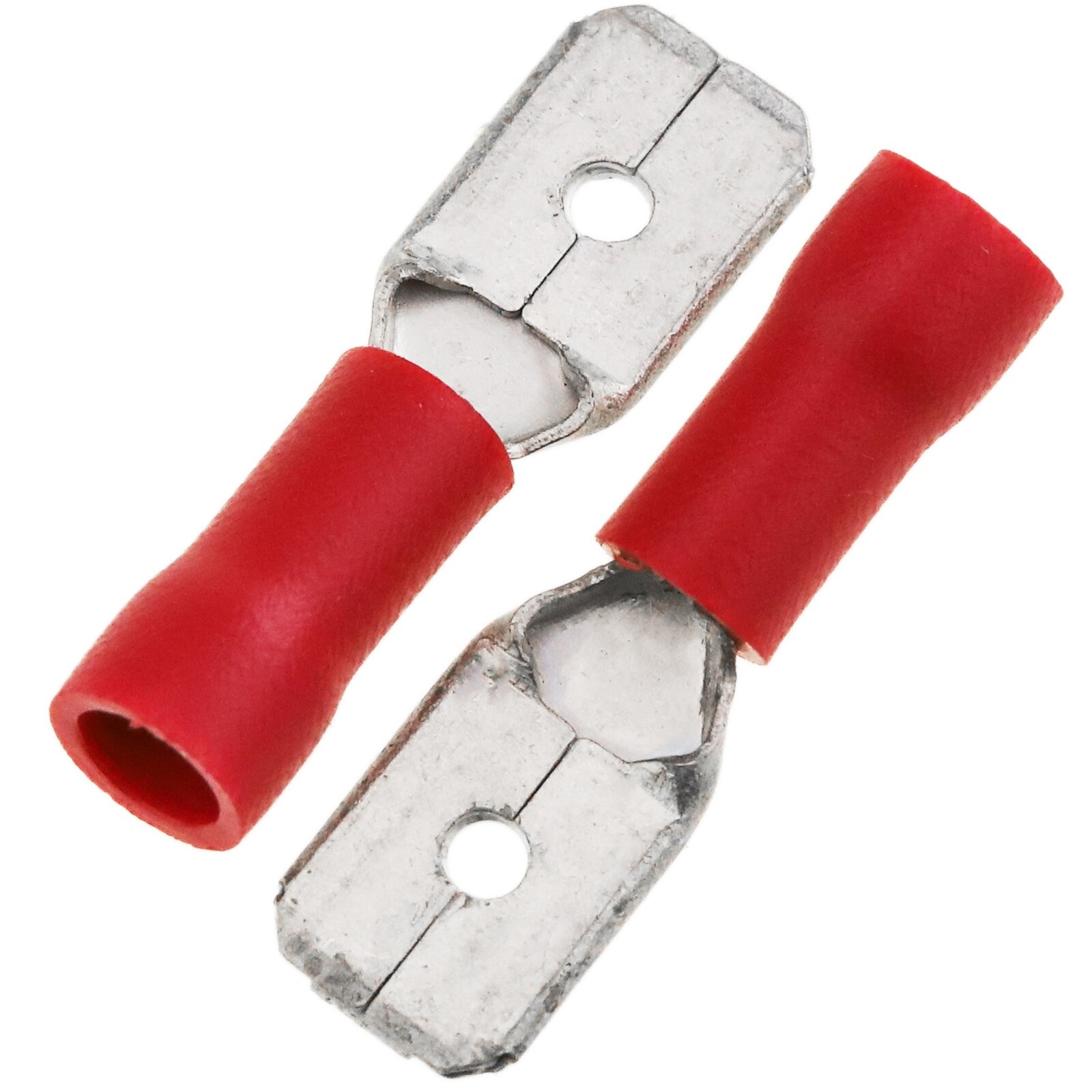Bematik-Mannelijke Faston Terminal 6.3Mm Red Pack Van 100 Pcs