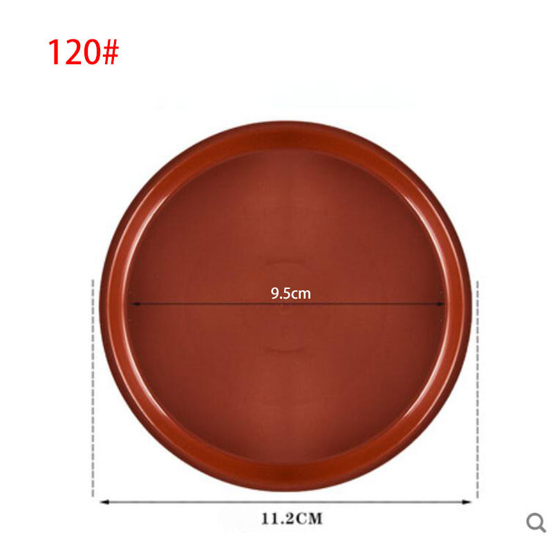 10pcs Plastic Flower plant pot Tray Garden round Pot Saucers Base stand trays Saucer Indoor Outdoor Home gardening supplies: red  120H