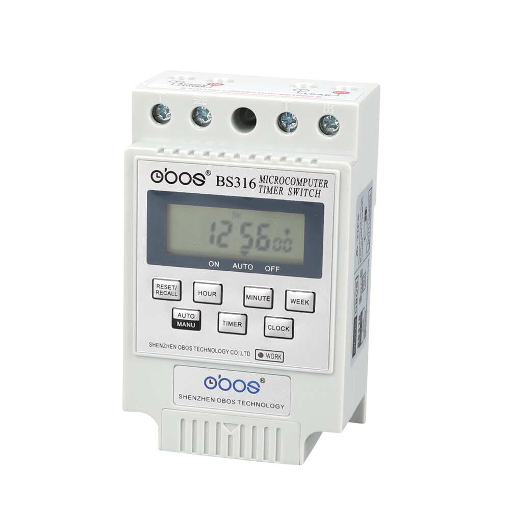 timer 12 volt digital timer with 10 times on/off per day /weekly time setting range 1min-168H time set range