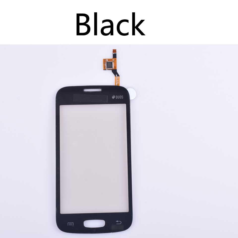 For Samsung Galaxy Star Pro S7262 S7260 GT-S7260 Touch Screen Panel Sensor Digitizer Lcd Front Glass Outer Lens Replacement: Black-No tool
