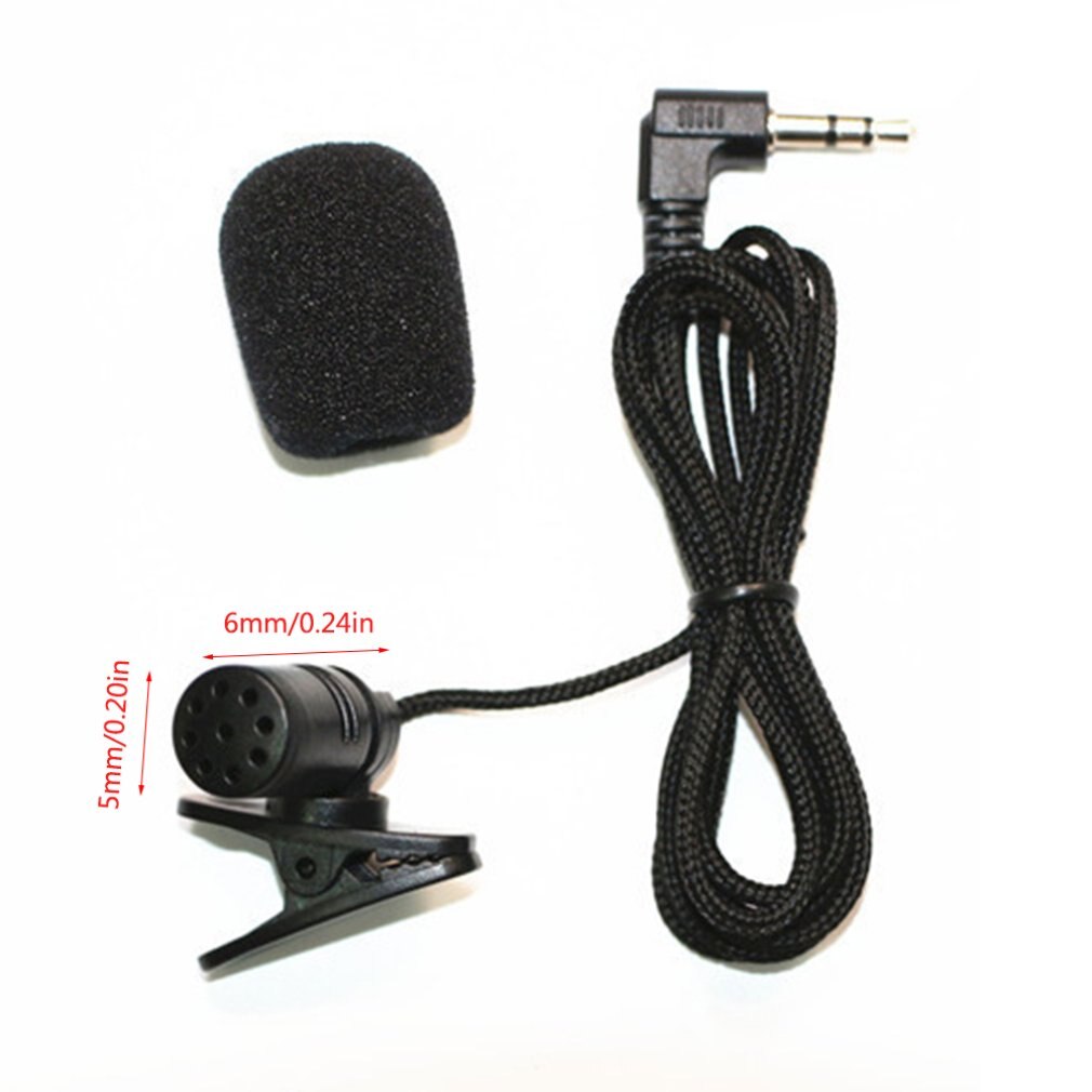 Kraag Microfoons Telefoon Microfoon 3.5 Mm Jack Handsfree Revers Mini Wired Mic