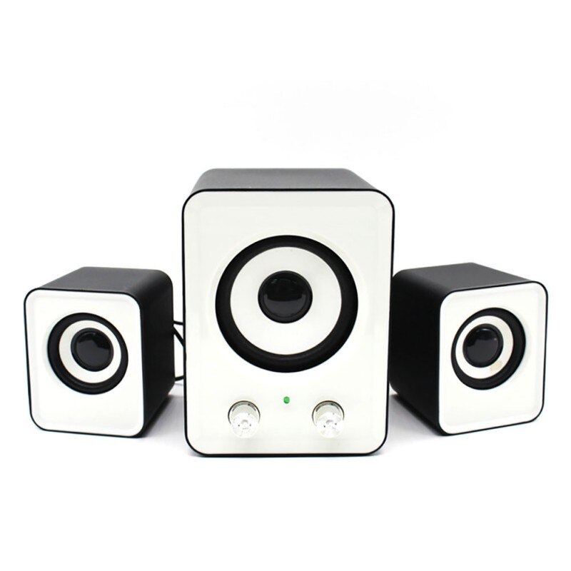PC Speakers Stereo Geluid Multimedia USB Powered Voor Laptop En Computer