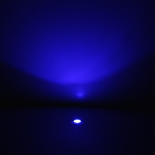 LED Luces Empotradas 0.6 W IP67 Enterrada Cubierta para Escaleras Al Aire Libre Camino de Jardín Proyectores Seguridad F102: Azul